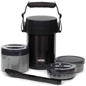 Resim Thermos Jbg-1800 3 Bölmeli Yemek Termosu Gri 