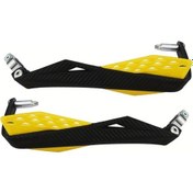Resim Tongdashop Sarı 2 Adet Evrensel 7/8'' 22mm Karbon Motosiklet El Koruyucu 