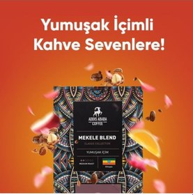 Resim Addis Ababa Coffee Mekele Blend Kahve 1 KG French Press 