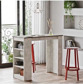 Resim Robin Home Thales Bar Masası Mutfak Yemek Masası 