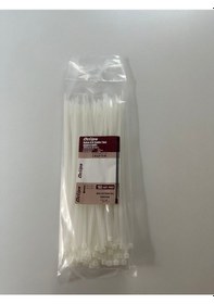 Resim 300 X 4,8 Kablo Bağı 100 Adet Beyaz 