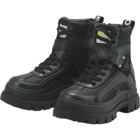 Resim Kadın Oxford ( Klasik) 1622077 Buffalo Aspha Com1 - Vegan Nappa/nylon - Black 