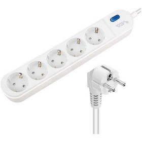 Resim Vea Ve-vega105 A Class 5'li Anahtarlı 1.5 Metre Akım Korumalı Priz Diğer 