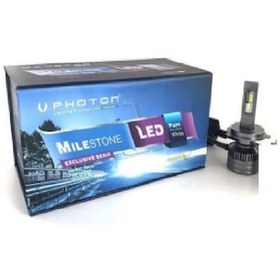 Resim Tvs Apache Far Ampulü Led H4 Ml2654 Mılestone H/l 1 Adet Photon 