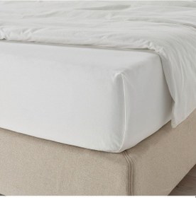 Resim Tek Kişilik Çarşaf, Beyaz, 150x260 Cm Beyaz 