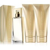 Resim Avon Atraction 50 Ml Parfüm Ve 2 Adet Vücut Losyonu 