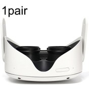 Resim Oculus Quest / Rifts / Quest 2 İçin 1 Çift Vr Hepsi Bir Arada Gözlük Çerçevesi Manyetik Emme Çerçevesi Miyop Lenslerle Eşleşebilir Siyah 