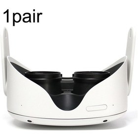 Resim Oculus Quest / Rifts / Quest 2 İçin 1 Çift Vr Hepsi Bir Arada Gözlük Çerçevesi Manyetik Emme Çerçevesi Miyop Lenslerle Eşleşebilir Siyah 