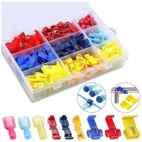Resim Maiyame 160 Parça Hızlı Elektrik Terminal Bağlantı Seti - T-tap Konnektörler Ve Yalıtımlı Konektörler İle Kolay Kablo Bağlantısı 