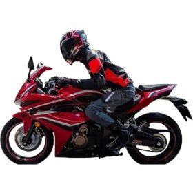 Resim FourForce Su Geçirmez 3 Gözlü Reflektörlü Ayarlanabilir Motosiklet Kurye Bel Bacak Çanta - AL3253 