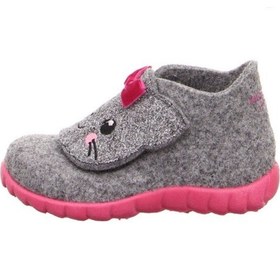 Resim Superfit 8-00295 Çocuk Keçe Panduf Gri 