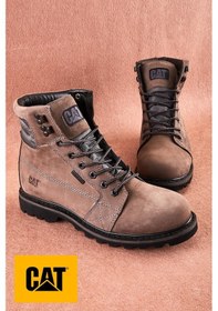 Resim Caterpillar Grey Nubuk Hakiki Deri Kadın Bot & Bootie Cat1111122601 001 
