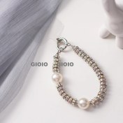 Resim Silver1 Gıoıo Yeni Sevimli Kedi Pençe Çapraz Giyinme Kurumi Bebek Araba Anahtarlık Büyük Kulak Köpek Çift Okul Çantası Hediye Anahtarlık Kolye (Yurt Dışından) 