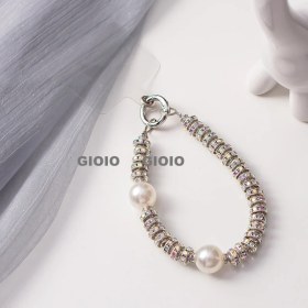 Resim Silver1 Gıoıo Yeni Sevimli Kedi Pençe Çapraz Giyinme Kurumi Bebek Araba Anahtarlık Büyük Kulak Köpek Çift Okul Çantası Hediye Anahtarlık Kolye (Yurt Dışından) 