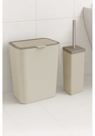 Resim Prima Nova Flip 2'li Banyo Seti - Bej Bej 