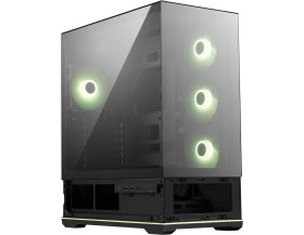 Resim Msı Mag Pano 110R Pz Temperli Cam 3X120MM 1X120MM Argb Fan Atx Panoramik Gaming Bilgisayar Kasası 