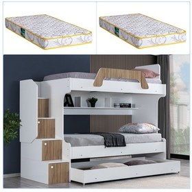 Resim Setaymobilya Ranza, Inci Ceviz 3 Lü Ranza + 2 Adet Comfort Yatak 