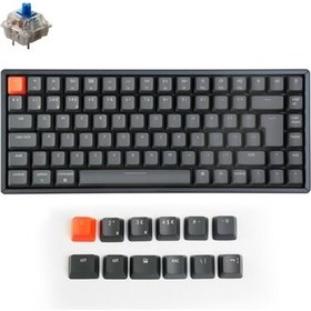 Resim Keychron K2 Kablosuz Mekanik Oyuncu Klavyesi-Hot-Swappable-Rgb -Bluetooth 5.1-Multitasking-Gateron G 