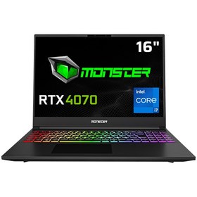 Resim Monster Tulpar T6 V1.1 Intel Core i7-13700H 16" 16 GB RAM 500 GB SSD 8 GB RTX 4070 QHD FreeDOS Gaming Laptop 