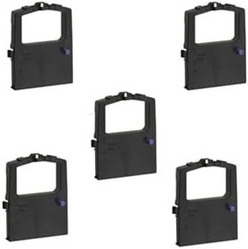 Resim Okı Print Şerit Oki Ml 5520 + 5521 Muadil Şerit 4 + 1 5 Adet Kartuş Nokta Vuruşlu 