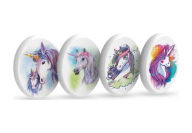Resim Sg.21 Silka 4 Adet Unicorn Silgi Ve 2 Adet Prime 2 Kalemtraş Seti Kız Öğrenci 