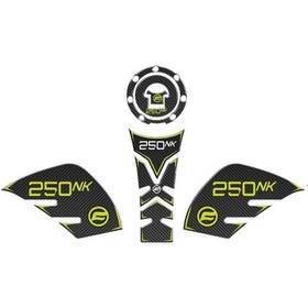 Resim CF MOTO 250 NK 2018 - 2023 UYUMLU Tank Pad Sarı 