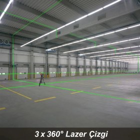 Resim KOBB KBL34G 40 Metre Çizgi Lazer Distomat Lazer Sınıfı 2 ile Yüksek Hassasiyetli Hizalama 
