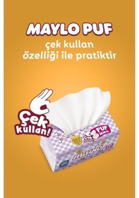 Resim Maylo Puf Mendil 150 Yaprak 12'Li Paket 
