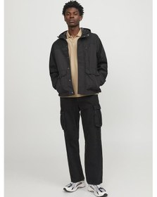 Resim Jack&Jones Jcohıke Lıght Mont 12253569 Siyah 001 