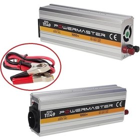 Resim Powermaster Pm11149 12V-220V Çevirici İnverter 1000 Watt 