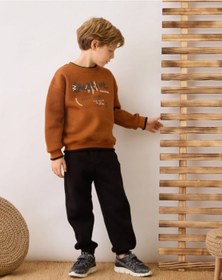 Resim Mackays Erkek Çocuk Şardonlu Eşofman Takımı Mac-3950-039 Karamel 