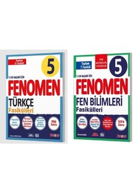 Resim Fenomen Okul 2025 5. Sınıf Türkçe + Fen Bilimleri Fasikül Seti 2 Kitap Güncel Müfredat 