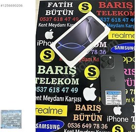 Resim Apple iPhone 16 Pro İkinci El YD | 128 GB | Siyah 