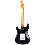 Resim SX Stratocaster Siyah Elektro Gitar 