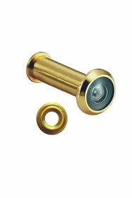 Resim fiba teknik Altın sarısı Kapı Dürbünü 50 * 75 Ölçüde. Delik Çapı 1.5 Cm Olan Kapılar Için Uygun. 