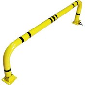 Resim Katlanır Park Bariyeri Otopark Demiri Kişisel Kilitli Yatar Otopark Bariyeri 150 Cm 3mm Turuncu 