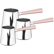 Resim Aryıldız Roma Cezve Takımı Rose Gold 55CZV011420 
