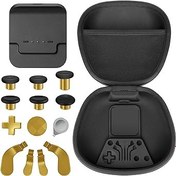 Resim Sedicoca Complete Component Pack for Xbox Elite Wireless Controller Series 2 package Includes 1 Carrying Case 1 Dock, 4 Paddles, 2 DPads, 6 Thumbsticks,1Tool, for Xbox One Elite Series 2 Core 