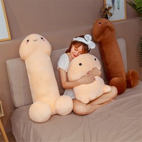 Resim Plush toy pillow - Beige / 80cm 