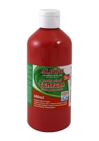Resim Alpıno Tempera Kırmızı Suluboya 500 Ml Dm-010174 