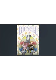 Resim Bicycle Vintage Easter Oyun Kağıdı Uspcc Koleksiyonluk İskambil Kartları Destesi 