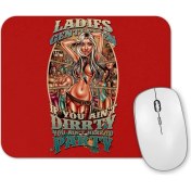 Resim Baskı Dükkanı Music Pinup Dirty Mouse Pad 