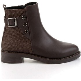 Resim Kahve Kahve Kadın Bot & Bootie K02688007209 Kahve 