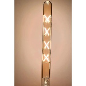 Resim Neo Vista T300 Rustik LED Ampul 8W E27 Duy 2200K Amber Cam Dekoratif Vintage Aydınlatma 30 cm 