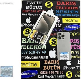 Resim Apple iPhone 15 Pro İkinci El YD | 128 GB | Natürel Titanyum 