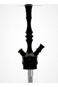 Resim nargilestore Alüminyum Nargile Takımı Tam Set Nargile Performans Takımı Rahat Içim - Siyah 