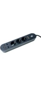 Resim Smith Gobax MG-106 2x USB 2x Type-C Çıkışlı 3lü 2 M Metre Çocuk Akım Korumalı Priz 