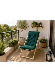 Resim lignahomes Katlanır Şezlong Minder Dahil 
