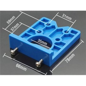 Resim 1 Adet Mavi Bulucu 35MM Dıy Bulucu Doğru Ahşap Montaj Menteşesi Sondaj Jig Kılavuzu Kapı Deliği Testere Açacağı Gizli Dolap Aksesuarları Aracı (Yurt Dışından) 
