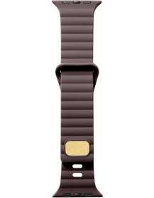 Resim Teknodur Watch 7 45mm Uyumlu Krd-73 Uyumlu Kordon-kahverengi 